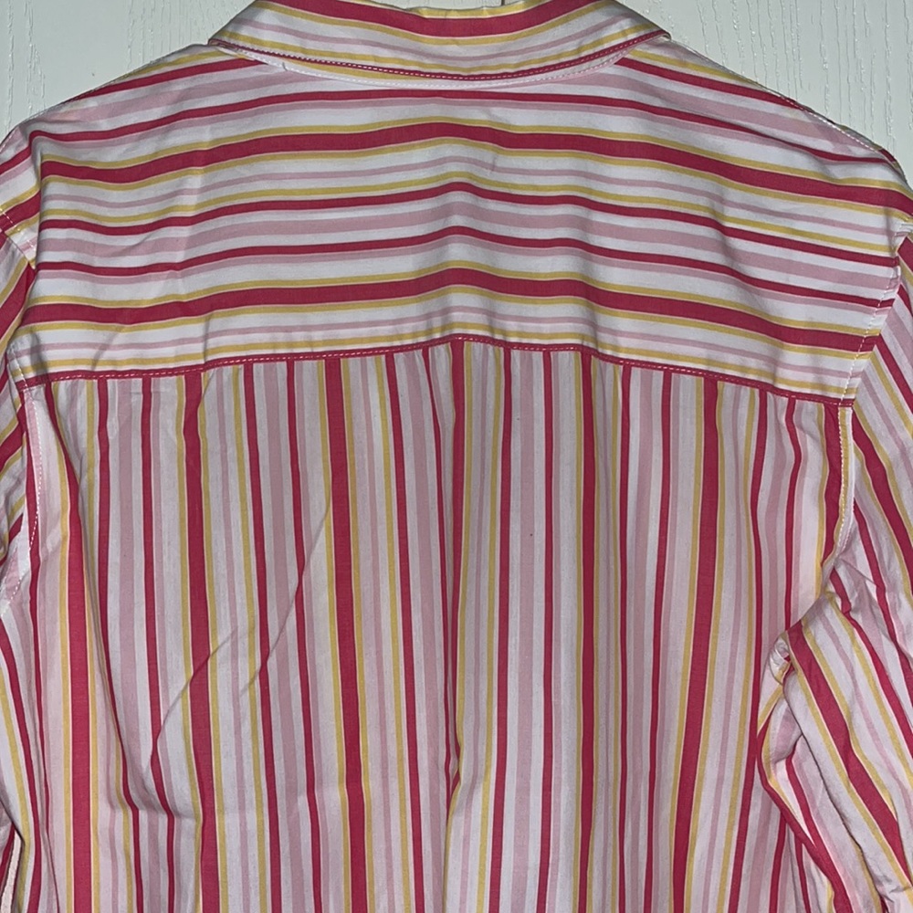 Orvis Striped Button Front Shirt - Picture 4 of 7